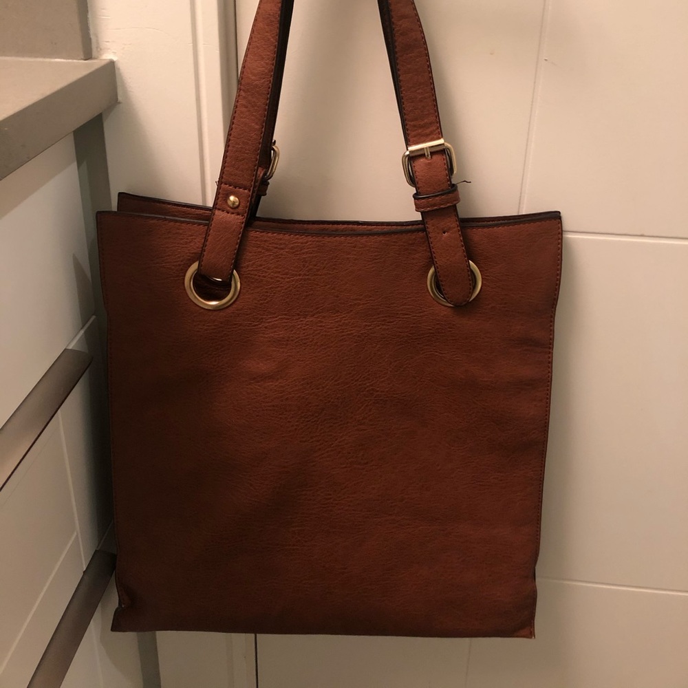 Genuine Leather Work Bag - Picture 2 of 4